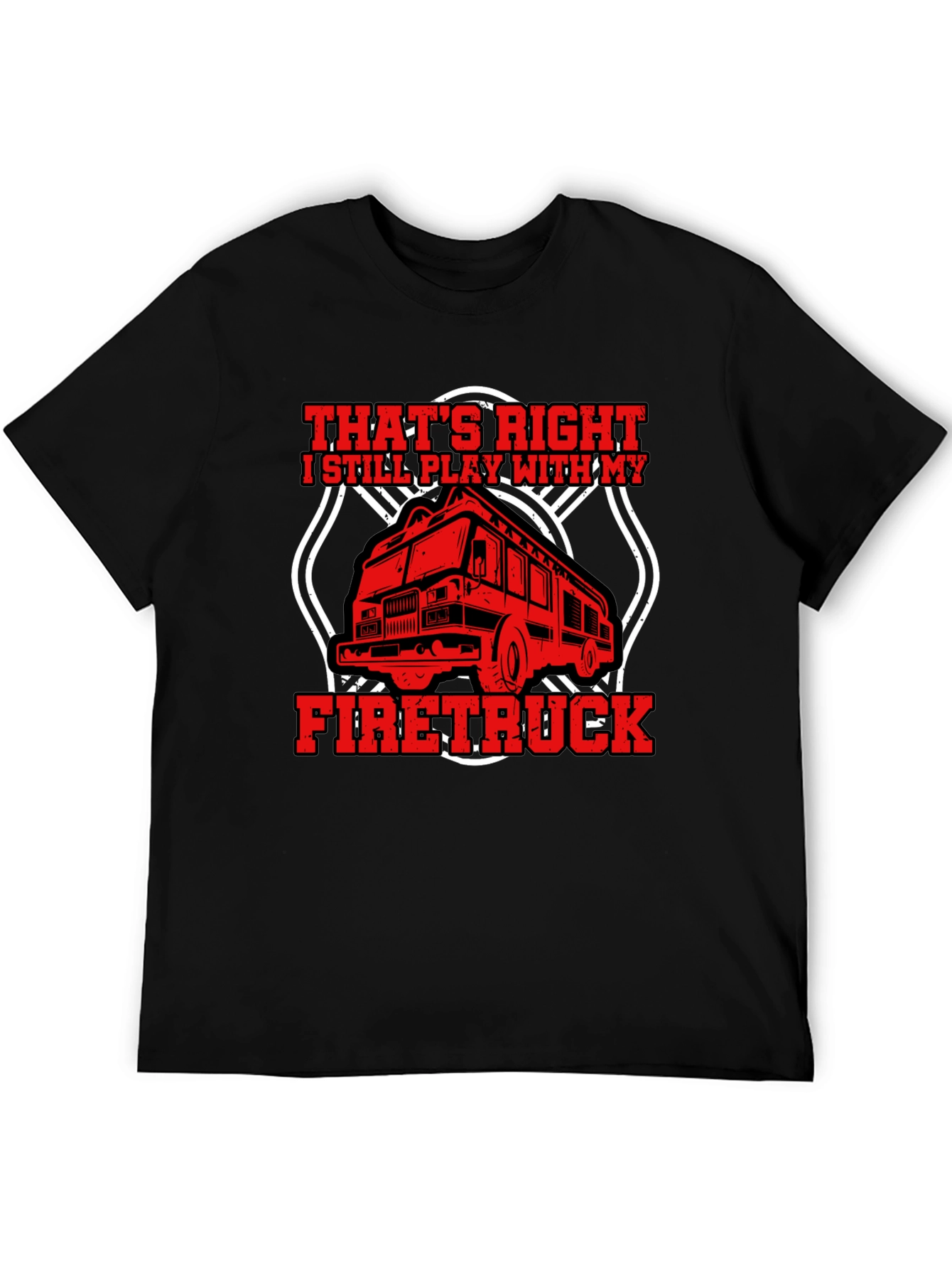 Firetruck T-Shirt - Play With My Firetruck