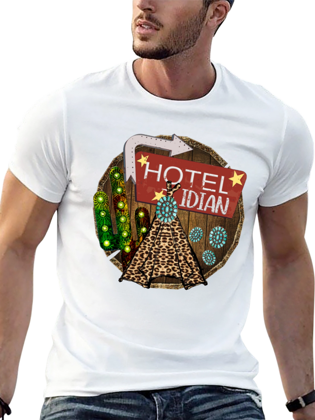 Hotel Indian T-Shirt - Desert Tee