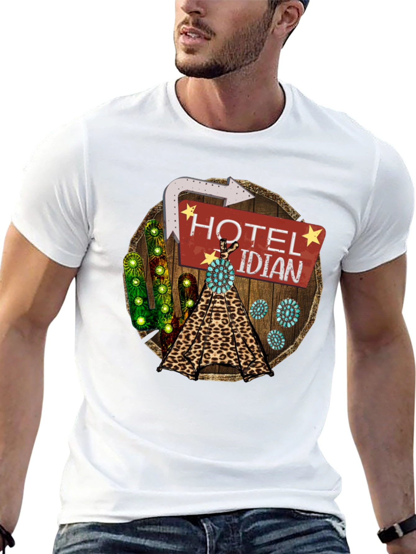 Hotel Indian T-Shirt - Desert Tee