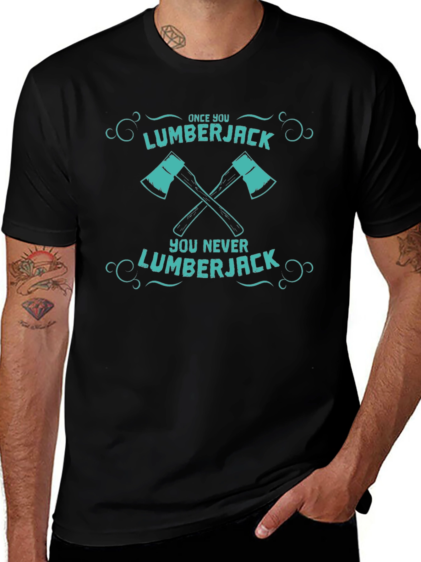 Lumberjack Tee: Once You Go Lumberjack...