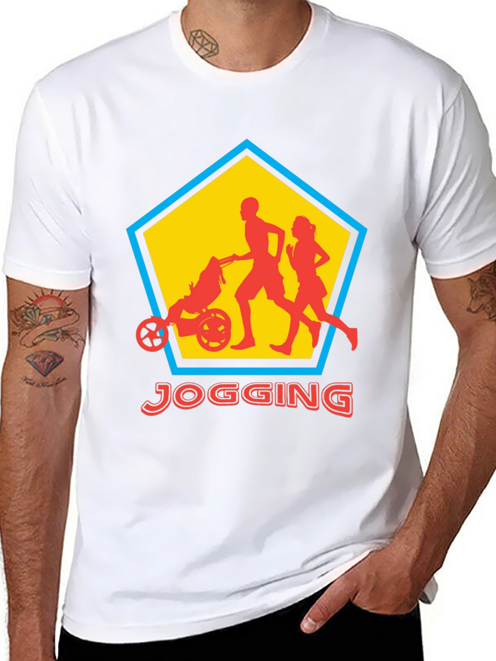 Jogging Family T-Shirt - Run With Style!