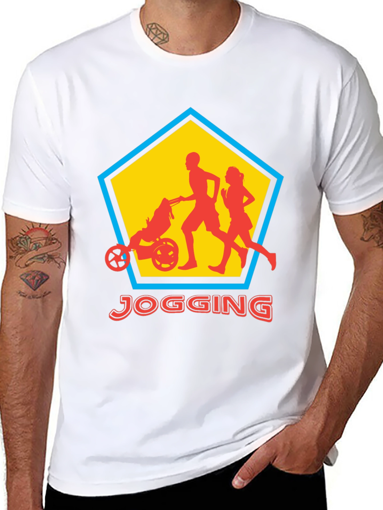 Jogging Family T-Shirt - Run With Style!