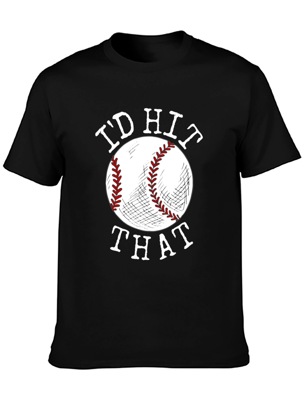 Id Hit That Baseball Graphic Tee