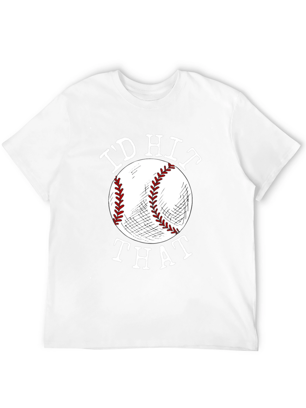 Id Hit That Baseball Graphic Tee