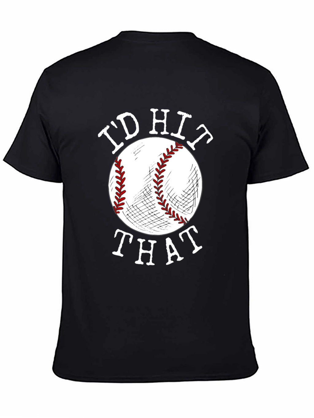 Id Hit That Baseball Graphic Tee