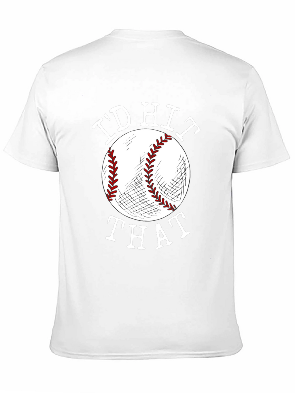 Id Hit That Baseball Graphic Tee