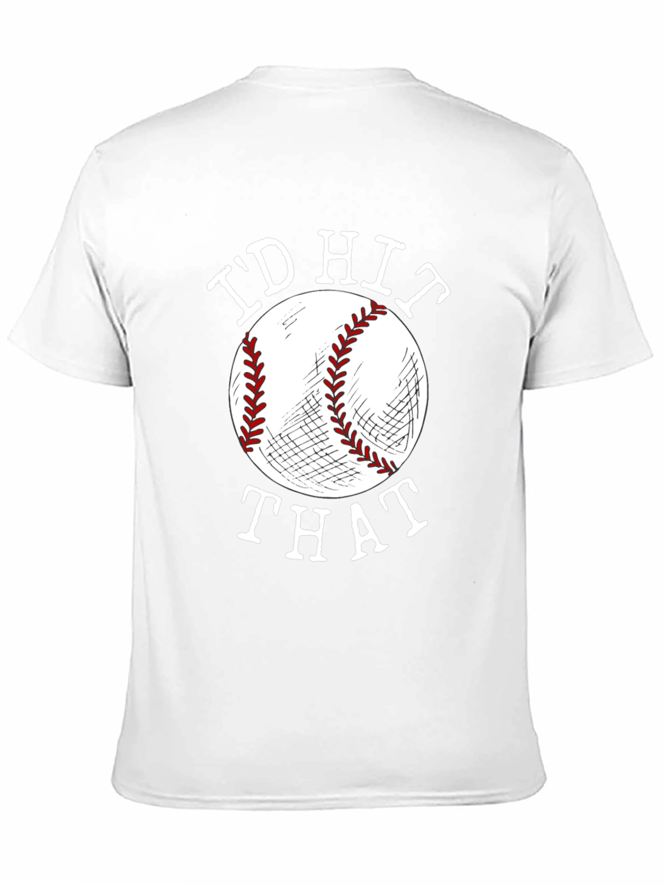 Id Hit That Baseball Graphic Tee