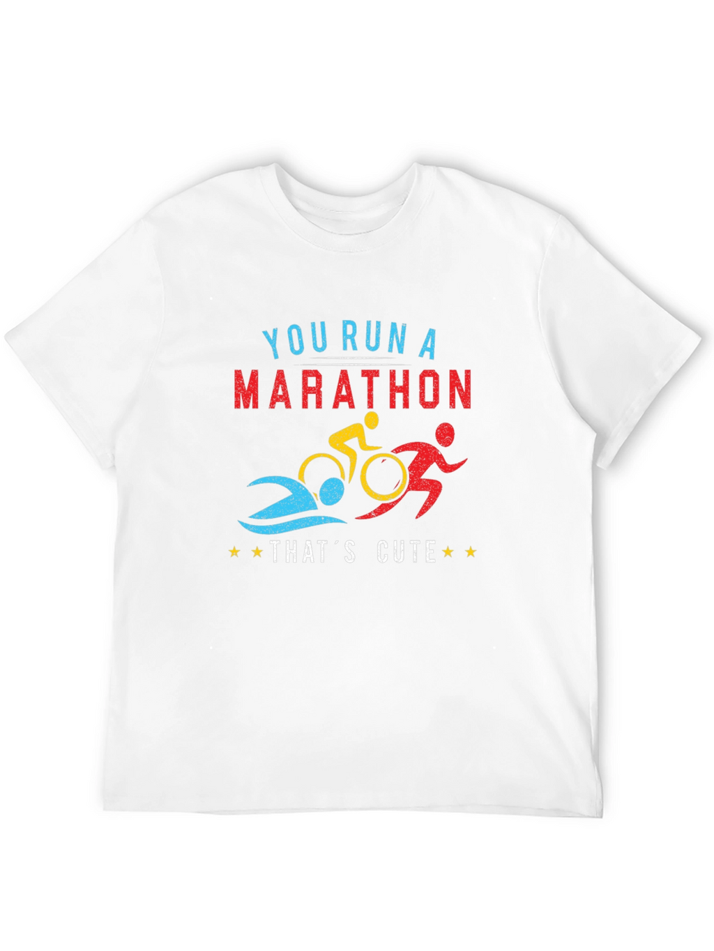 Triathlon Marathon Funny T-Shirt