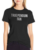 True Penguin Fan T-Shirt - Black