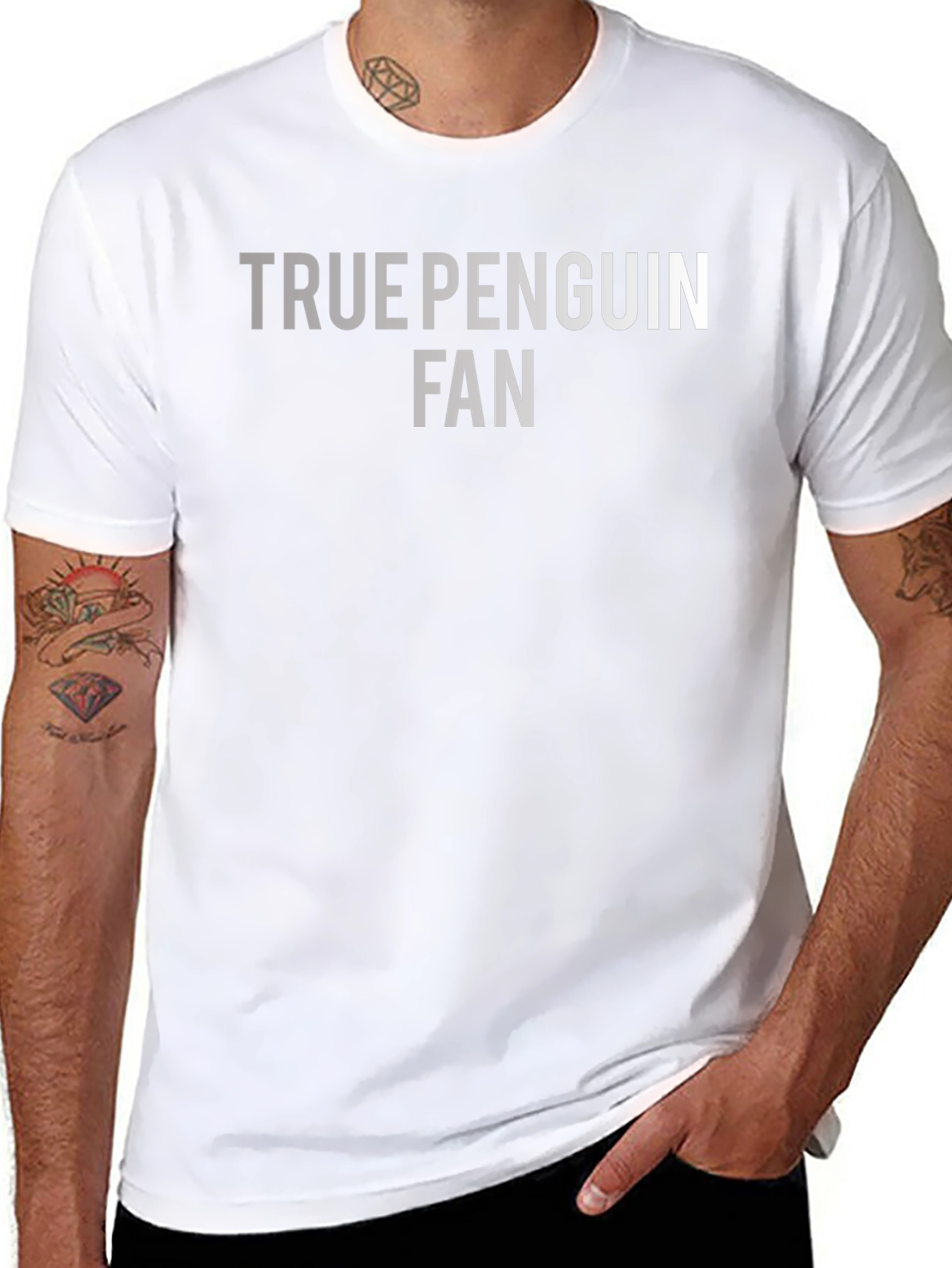 True Penguin Fan T-Shirt - Black