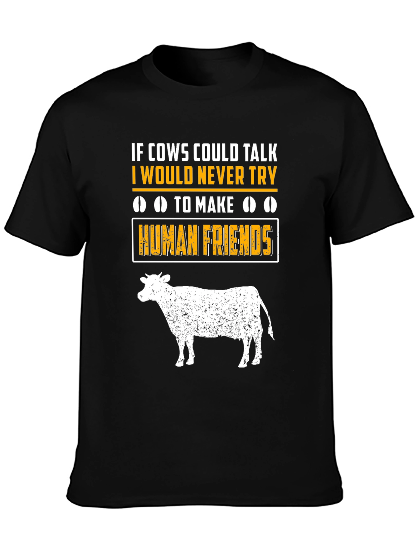 Cow Talk T-Shirt: Funny Animal Lover Tee
