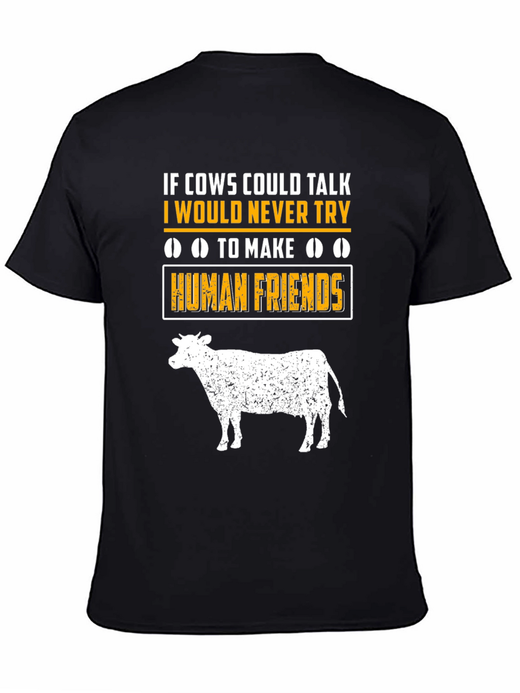 Cow Talk T-Shirt: Funny Animal Lover Tee