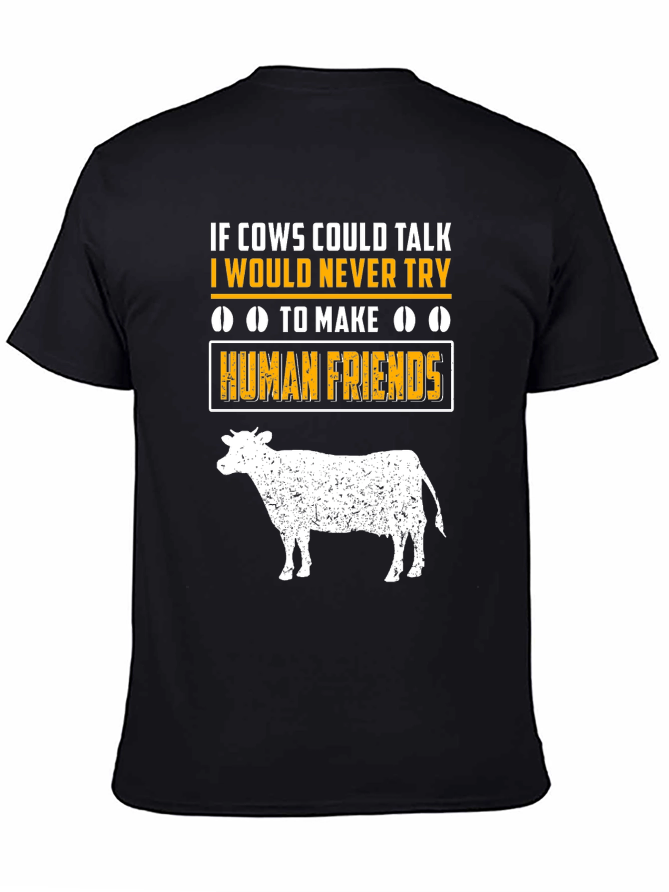 Cow Talk T-Shirt: Funny Animal Lover Tee