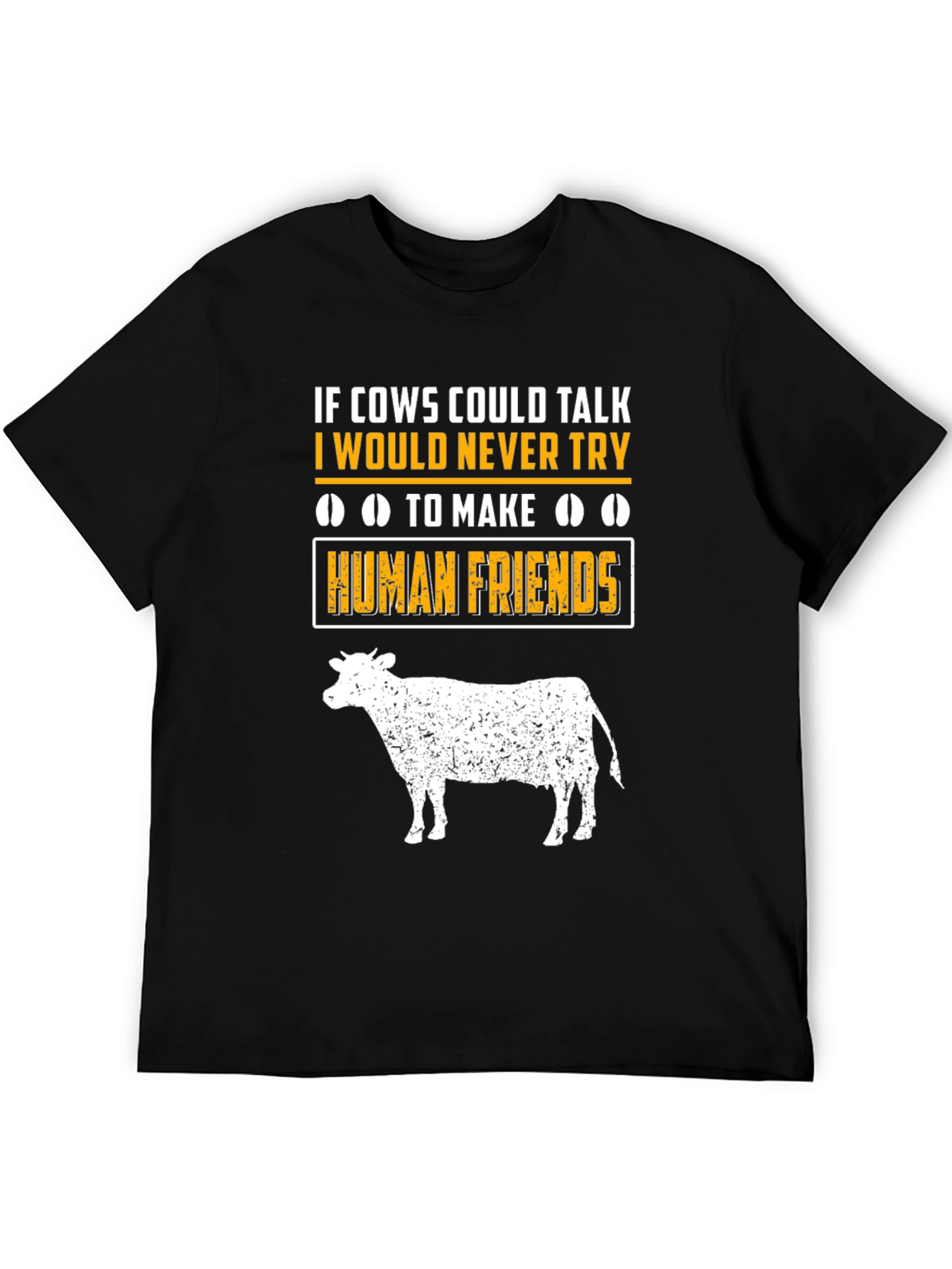 Cow Talk T-Shirt: Funny Animal Lover Tee