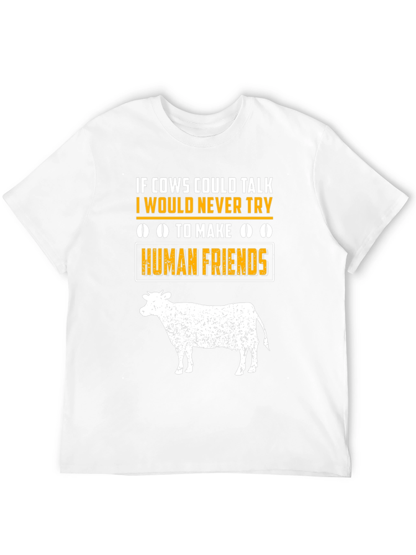 Cow Talk T-Shirt: Funny Animal Lover Tee