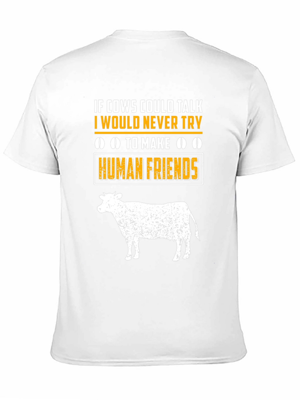 Cow Talk T-Shirt: Funny Animal Lover Tee
