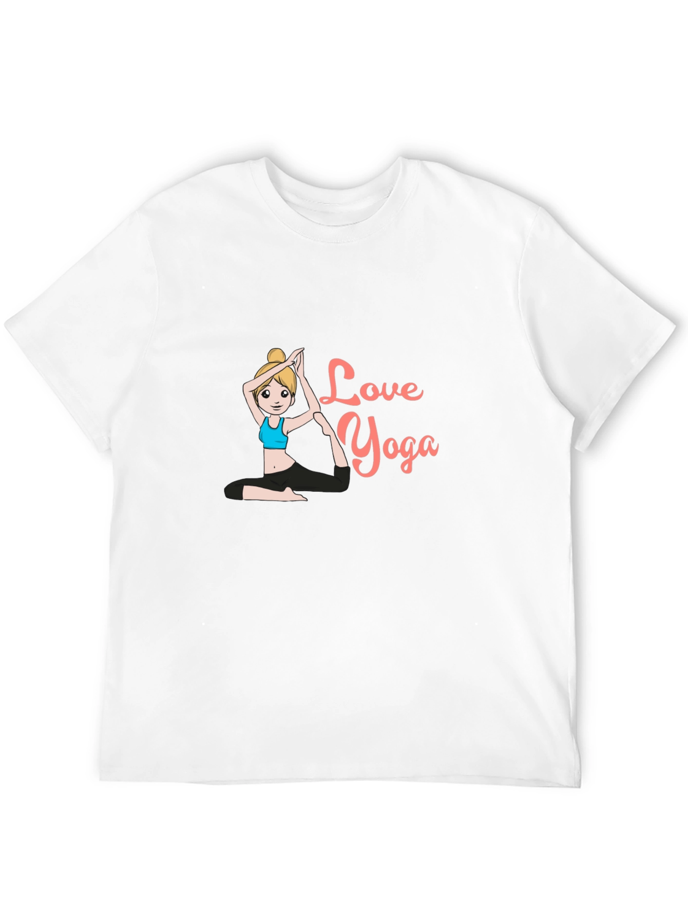 Love Yoga Black T-Shirt