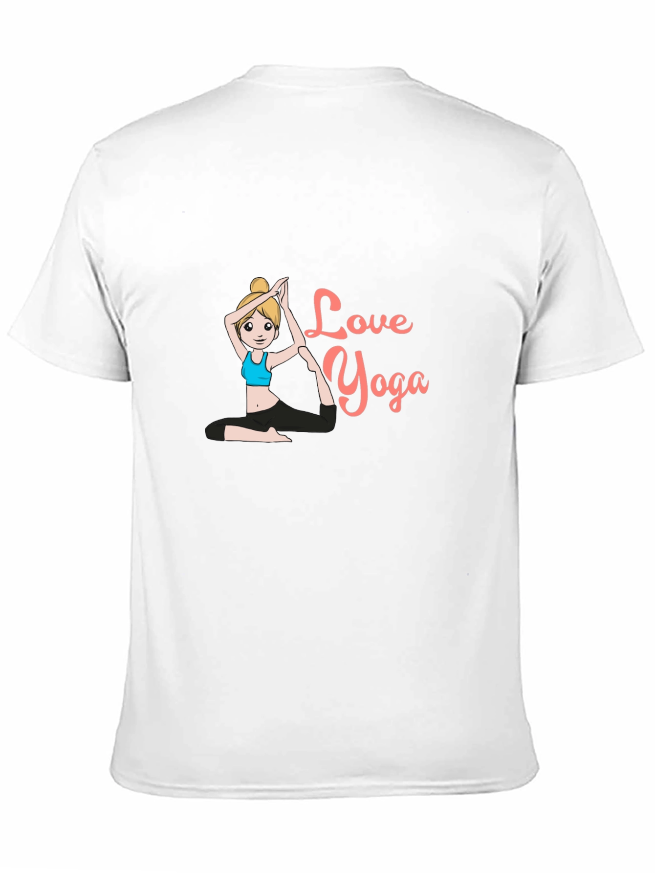 Love Yoga Black T-Shirt
