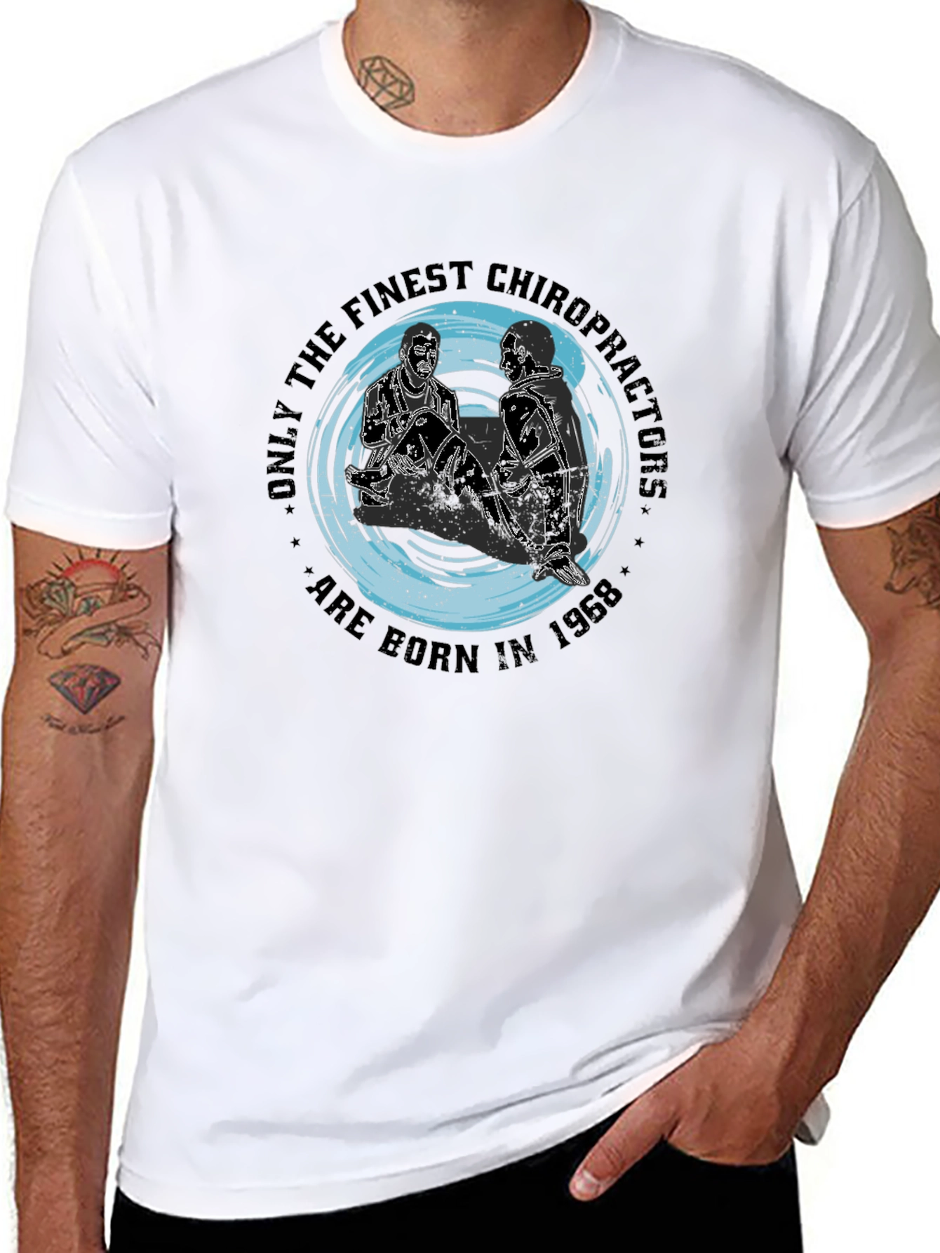 Chiropractor Born in 1968 Graphic Tee
