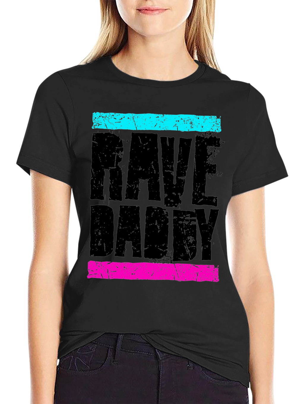Rave Daddy T-Shirt - Neon Graphic Tee