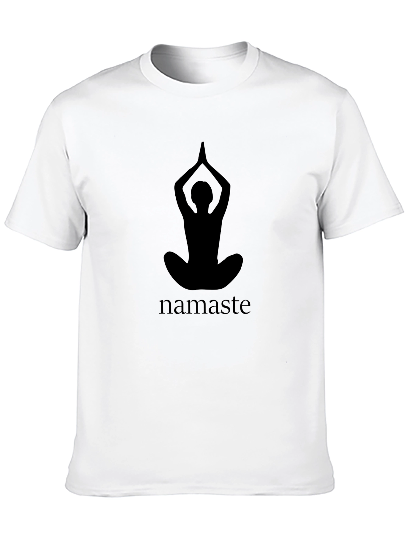 Namaste Yoga Black Graphic Tee