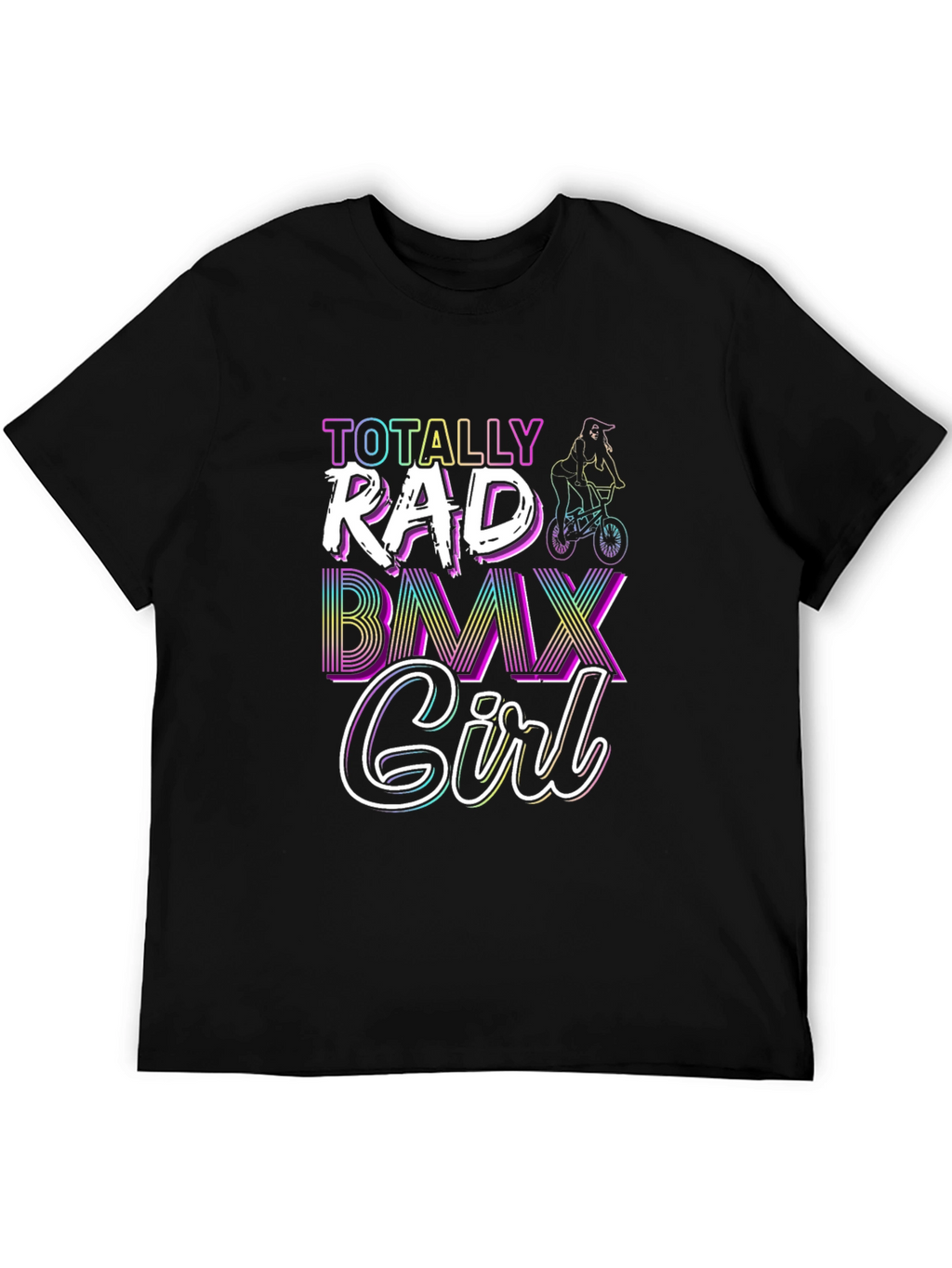 Totally Rad BMX Girl T-Shirt