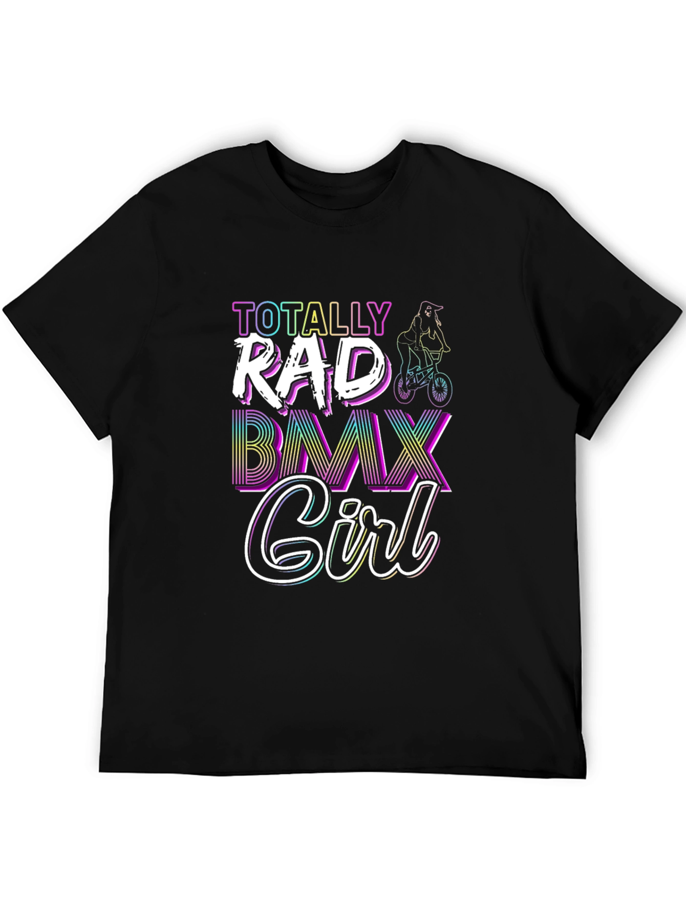 Totally Rad BMX Girl T-Shirt