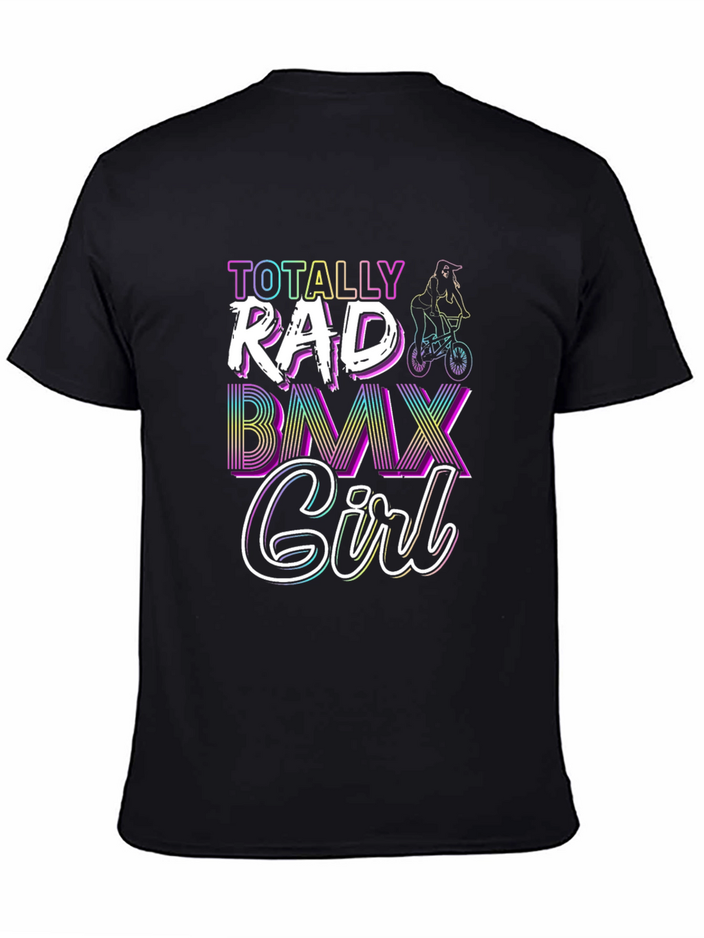 Totally Rad BMX Girl T-Shirt