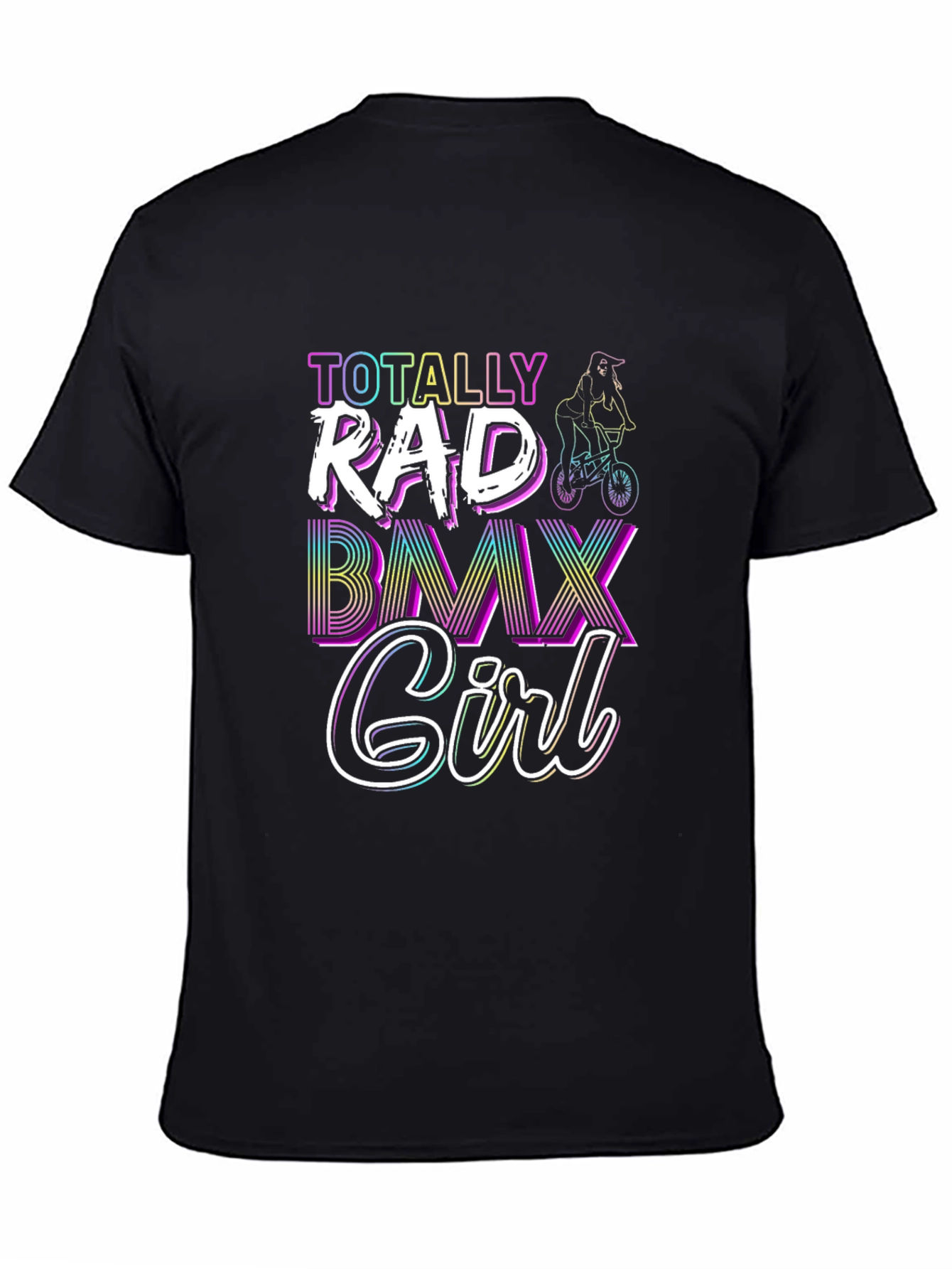 Totally Rad BMX Girl T-Shirt