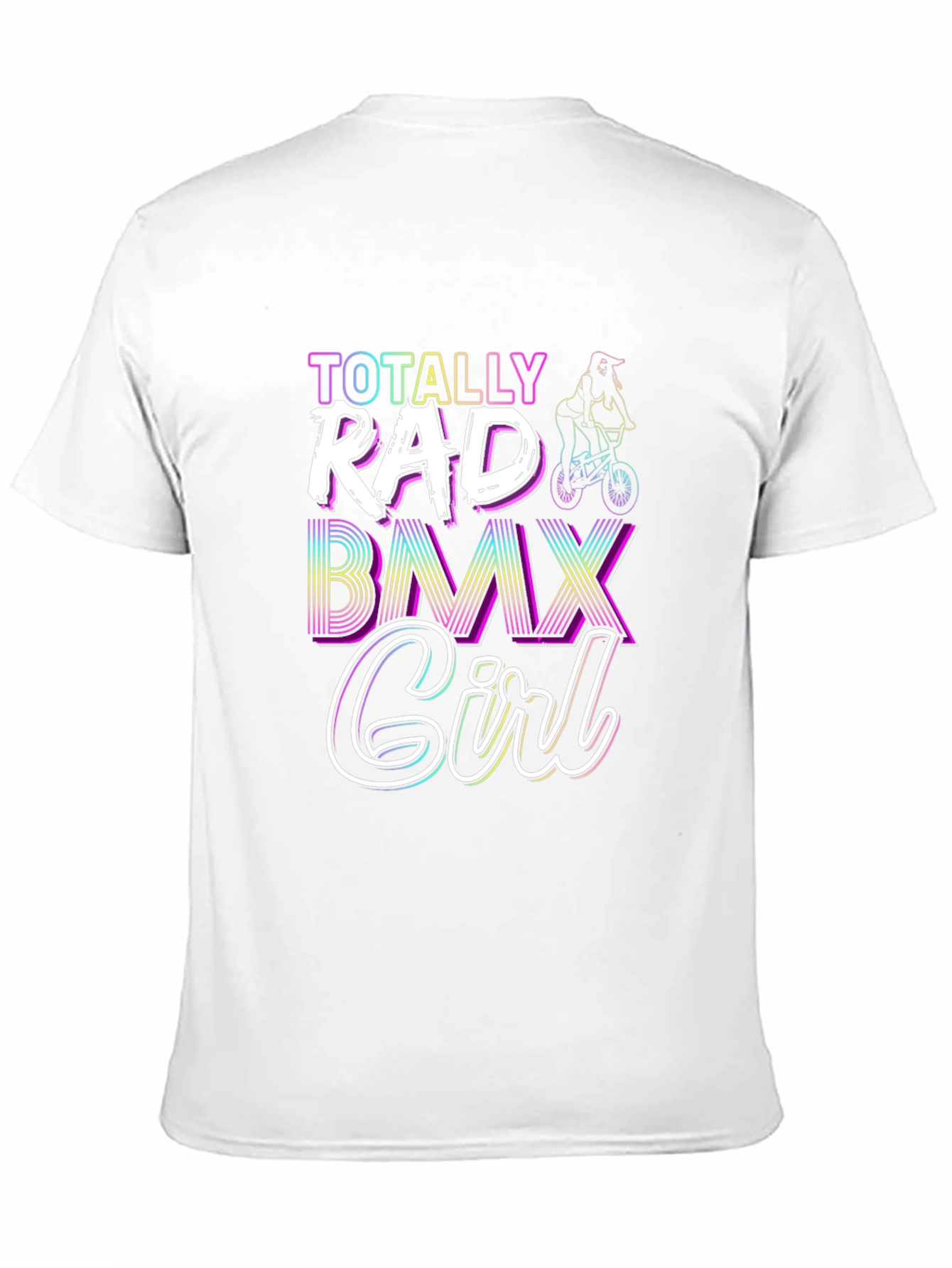 Totally Rad BMX Girl T-Shirt