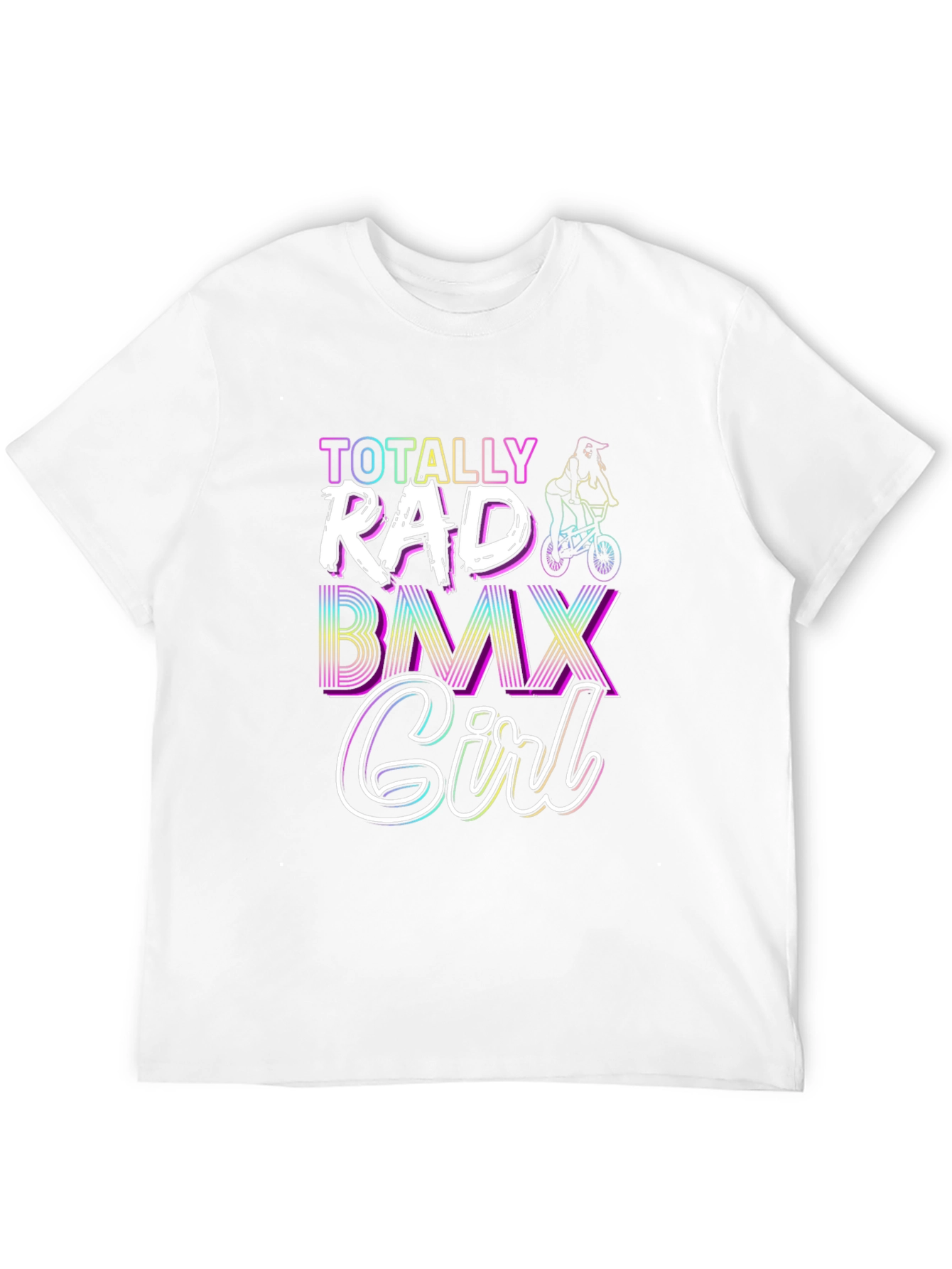 Totally Rad BMX Girl T-Shirt