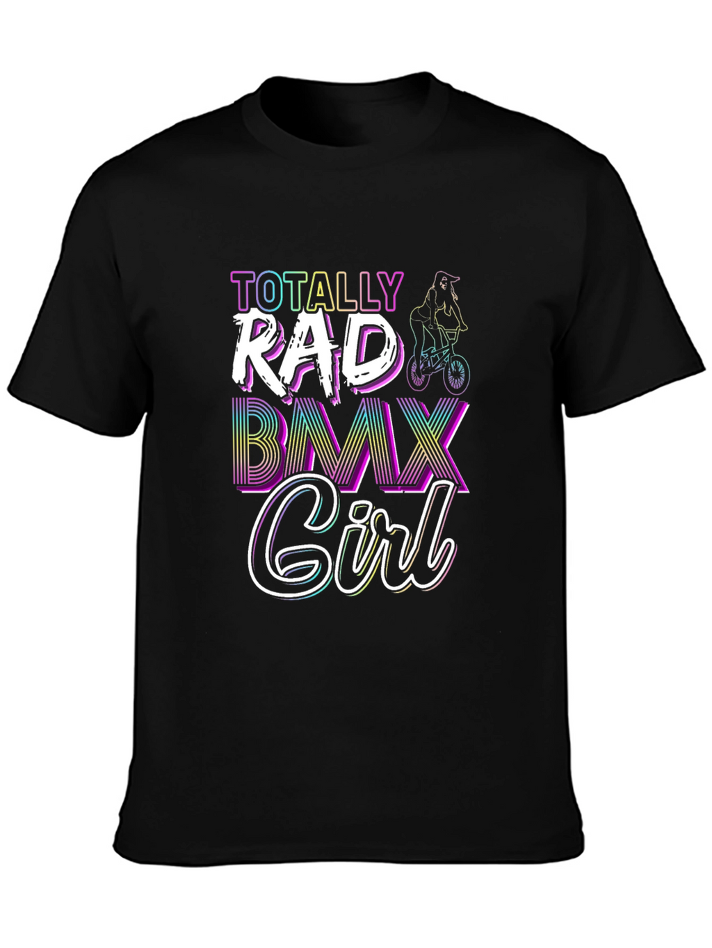 Totally Rad BMX Girl T-Shirt