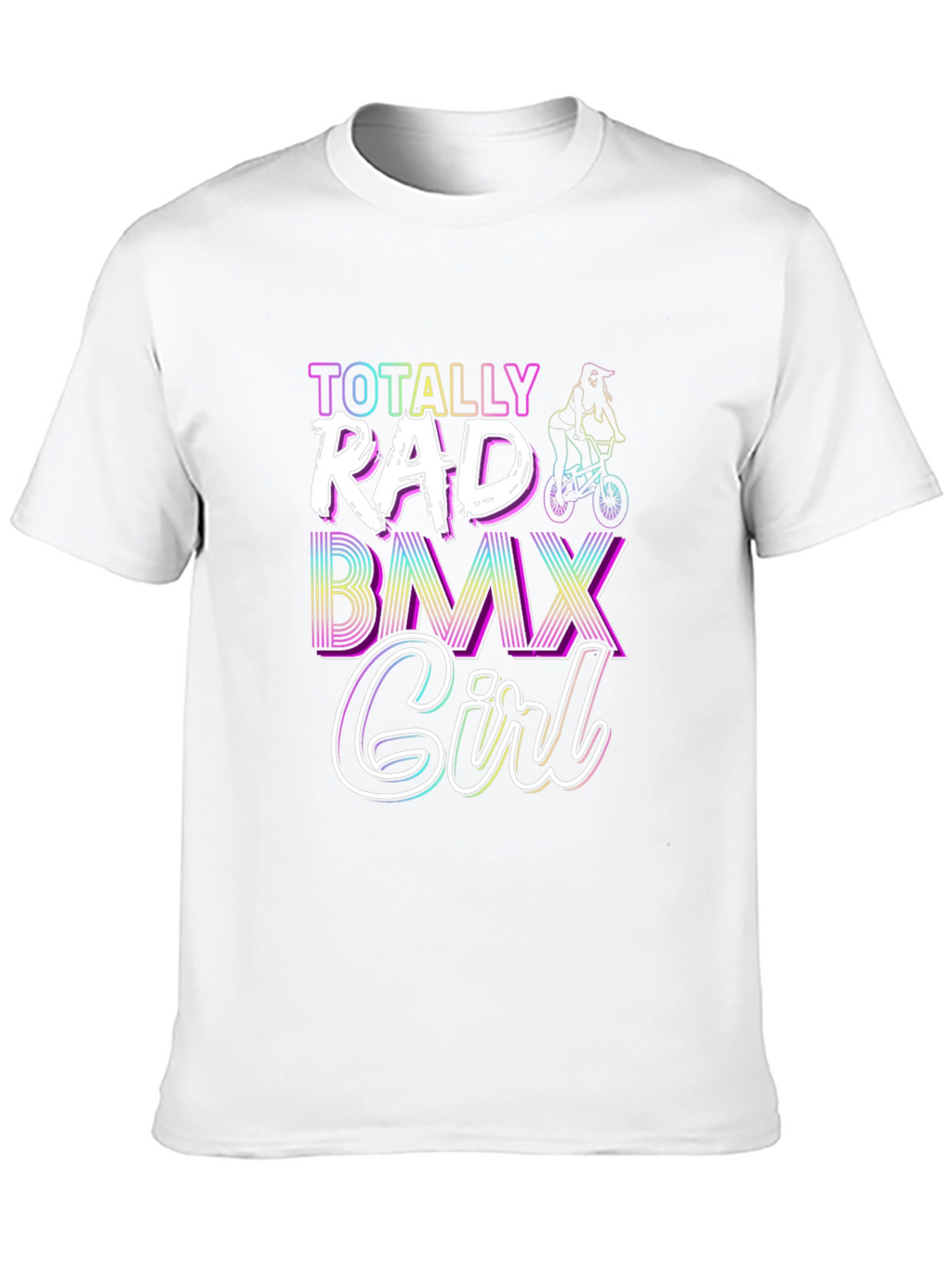 Totally Rad BMX Girl T-Shirt