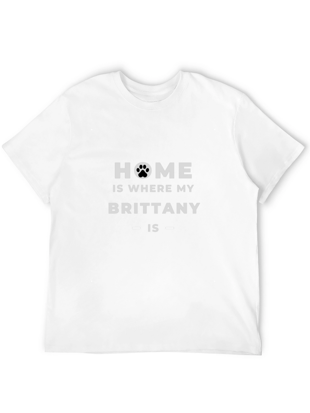 Home is Where My Brittany is T-Shirt