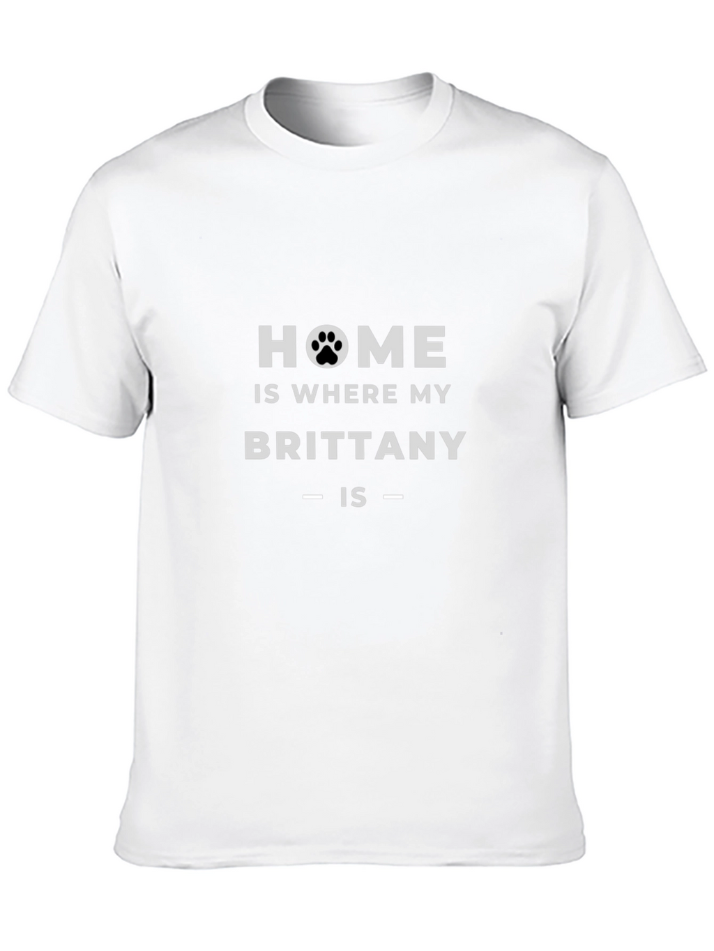 Home is Where My Brittany is T-Shirt