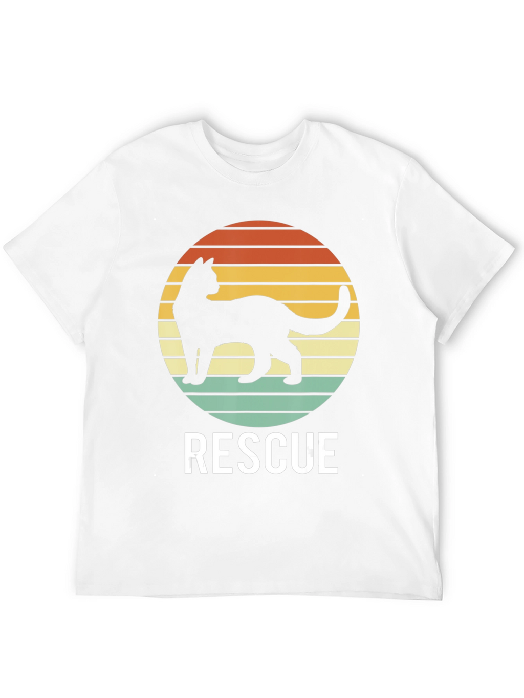 Cat Rescue T-Shirt - Retro Style