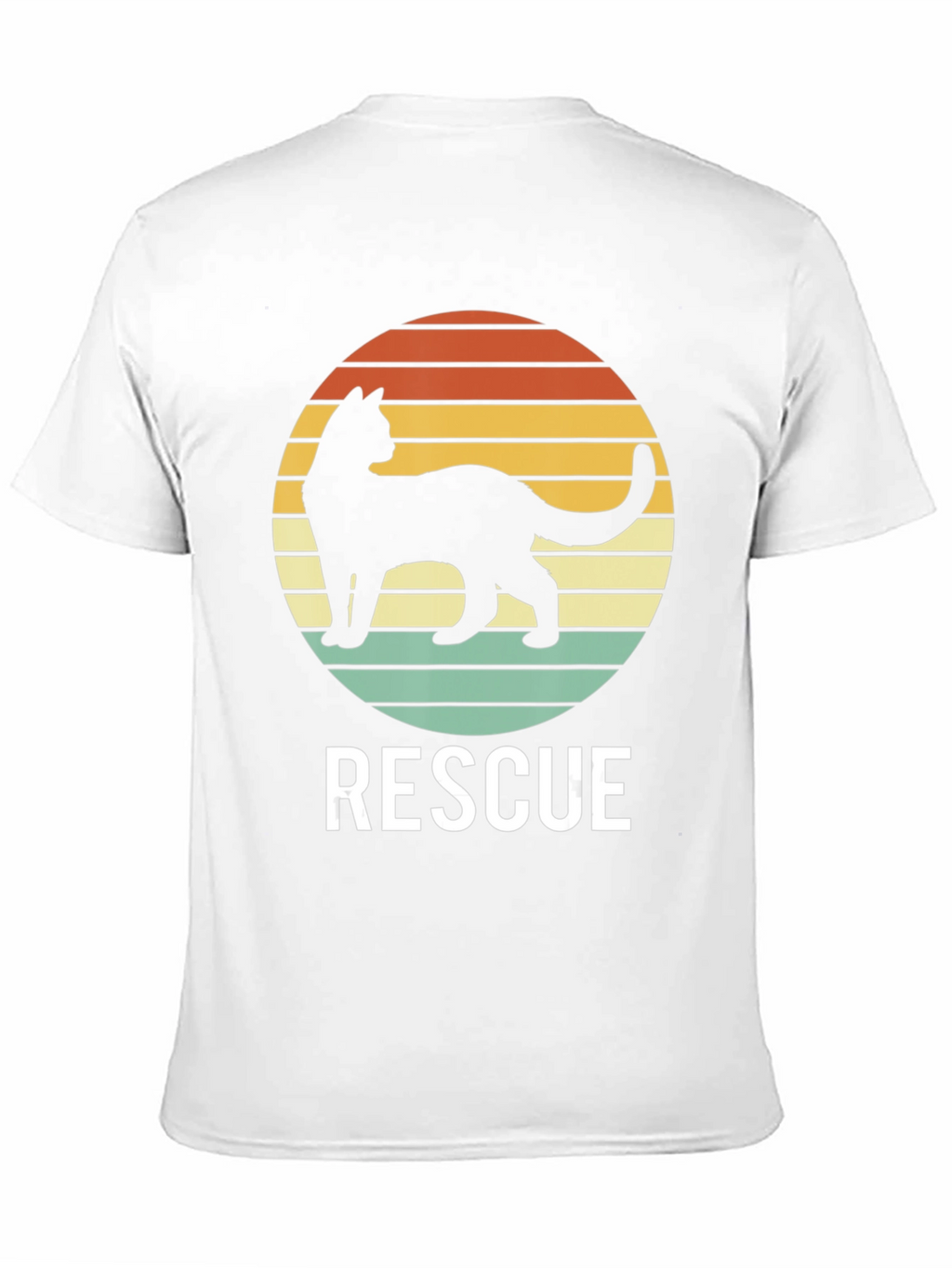 Cat Rescue T-Shirt - Retro Style