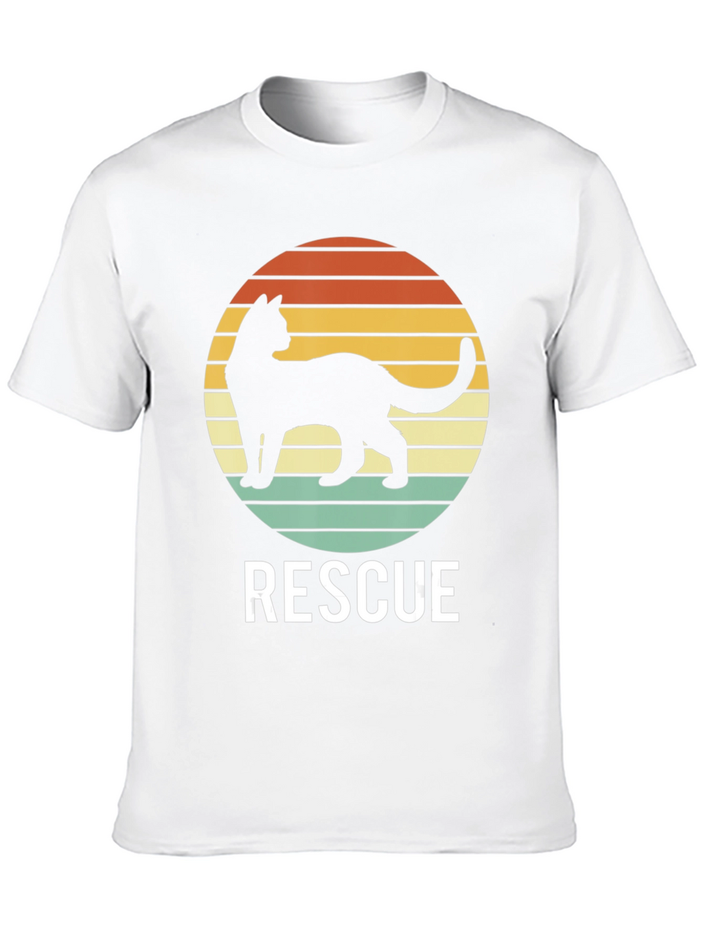 Cat Rescue T-Shirt - Retro Style
