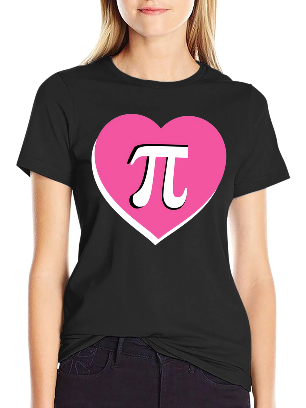Math Lovers Pi Heart T-Shirt