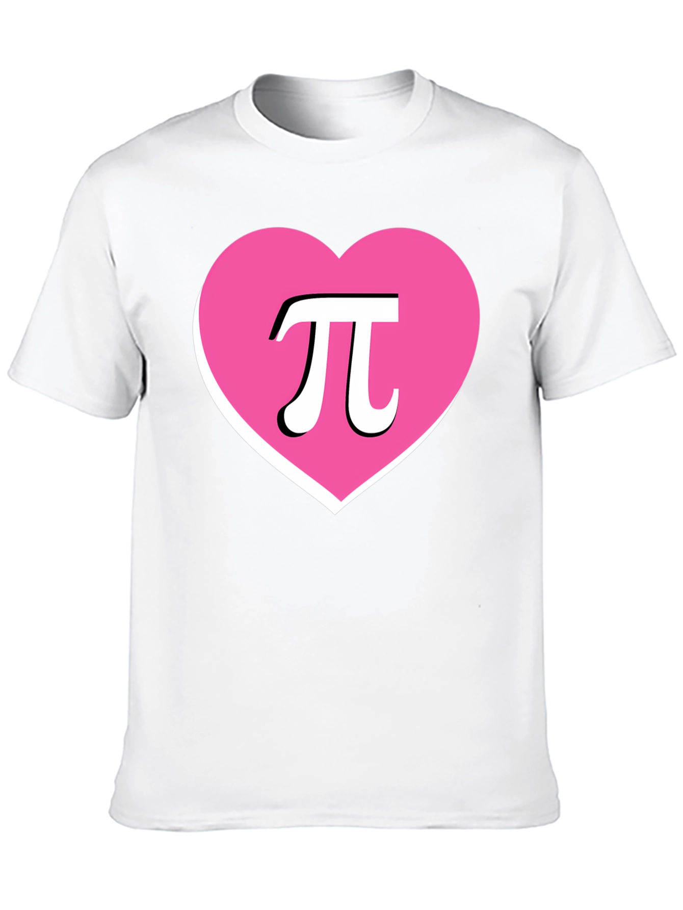 Math Lovers Pi Heart T-Shirt