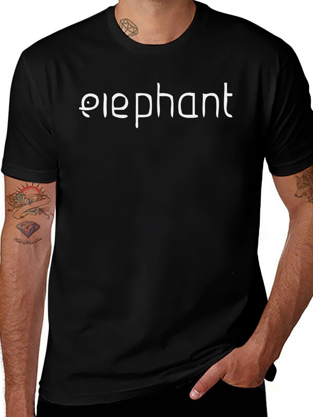 Elephant Graphic Tee - Casual Comfort