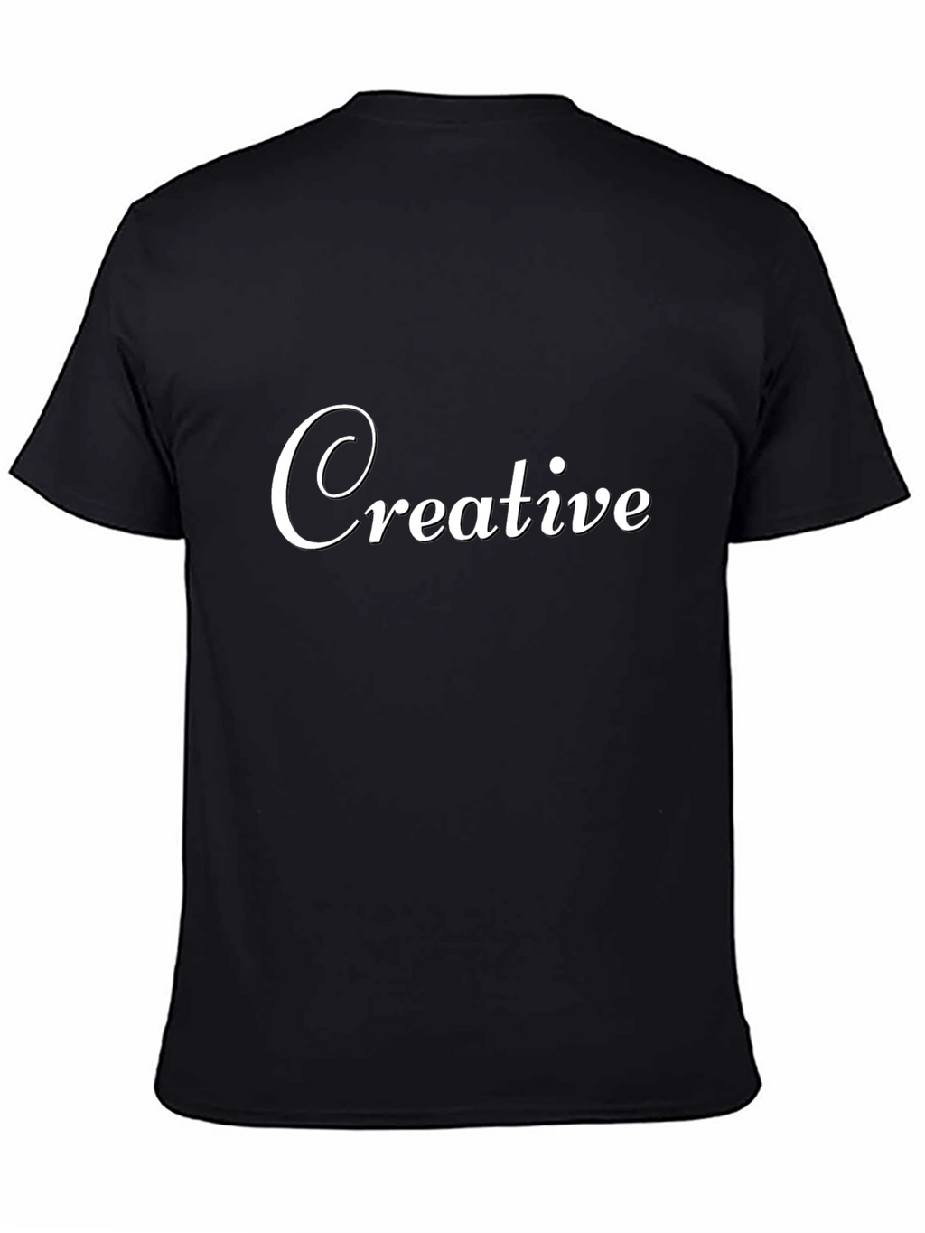 Creative Black T-Shirt