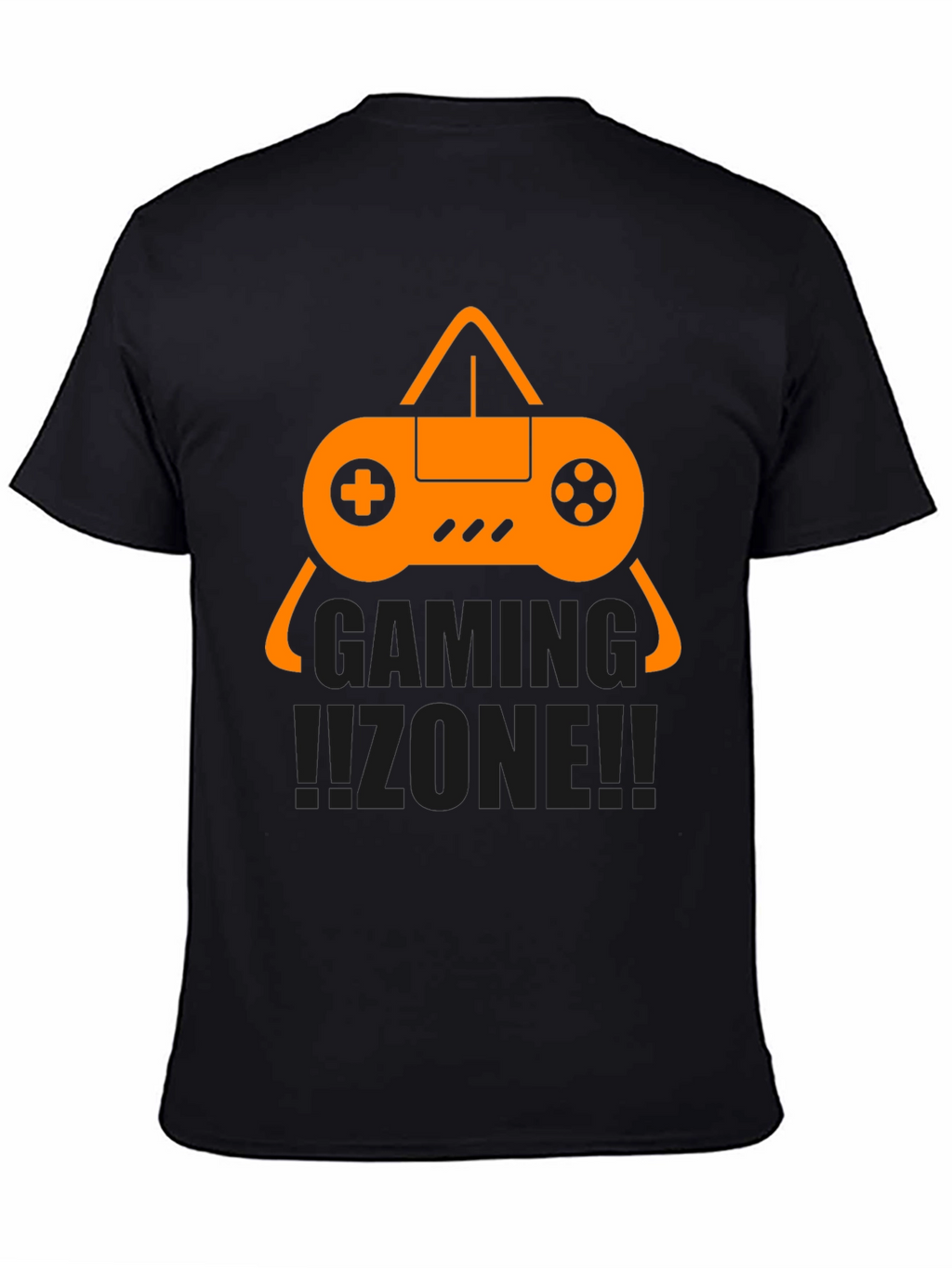 Gaming Zone Black T-Shirt