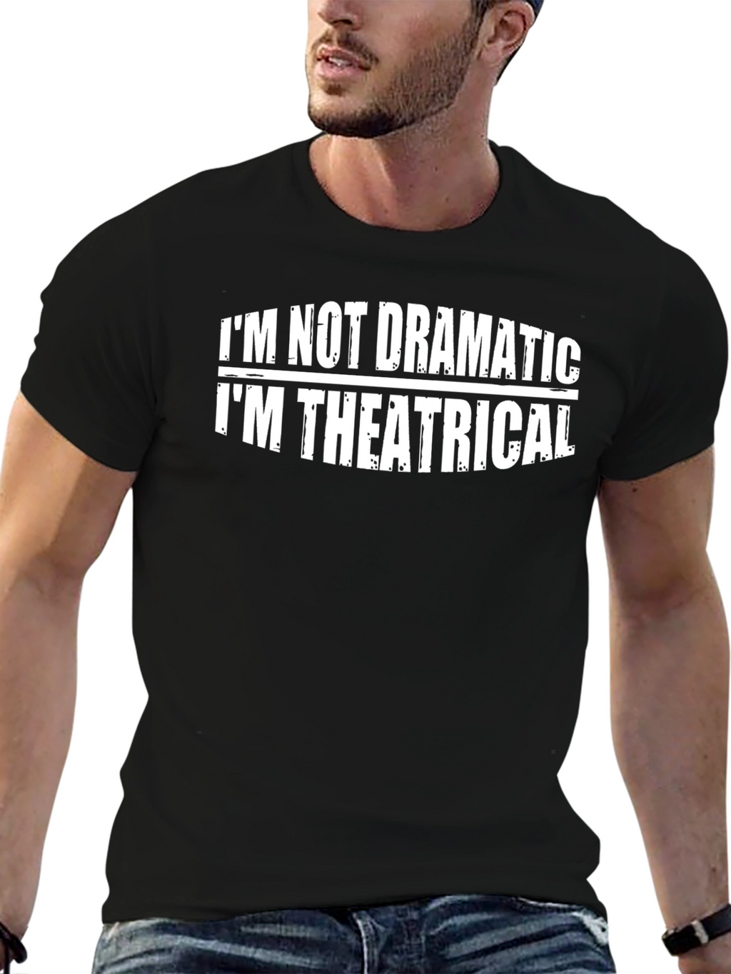 Theatrical Graphic Tee - Black T-Shirt