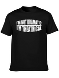 Theatrical Graphic Tee - Black T-Shirt