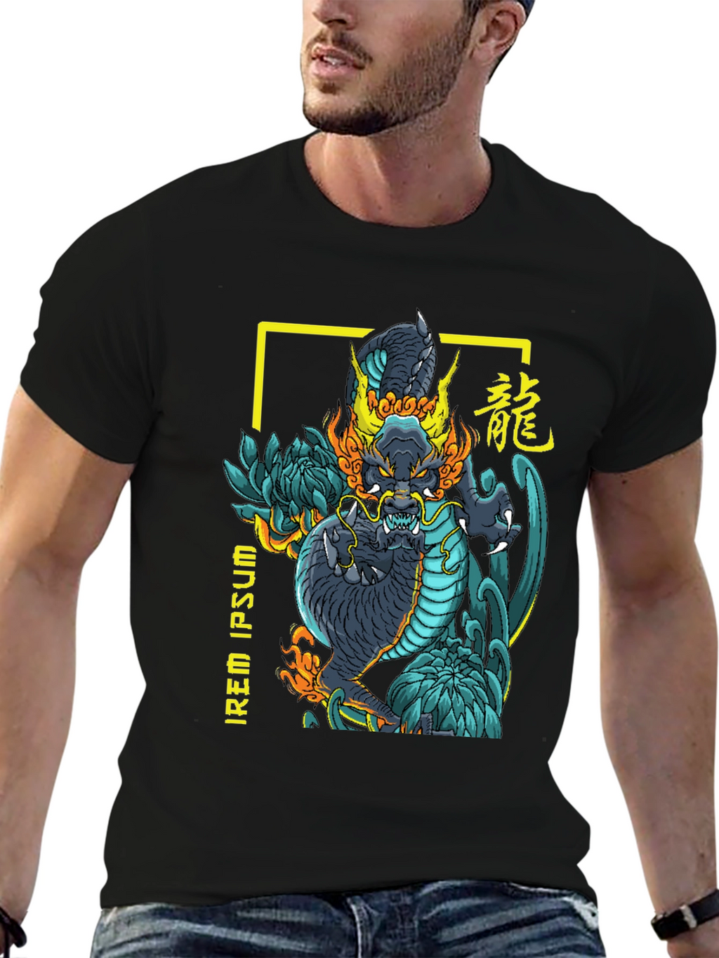 Dragon Graphic Tee - Urban Style Shirt