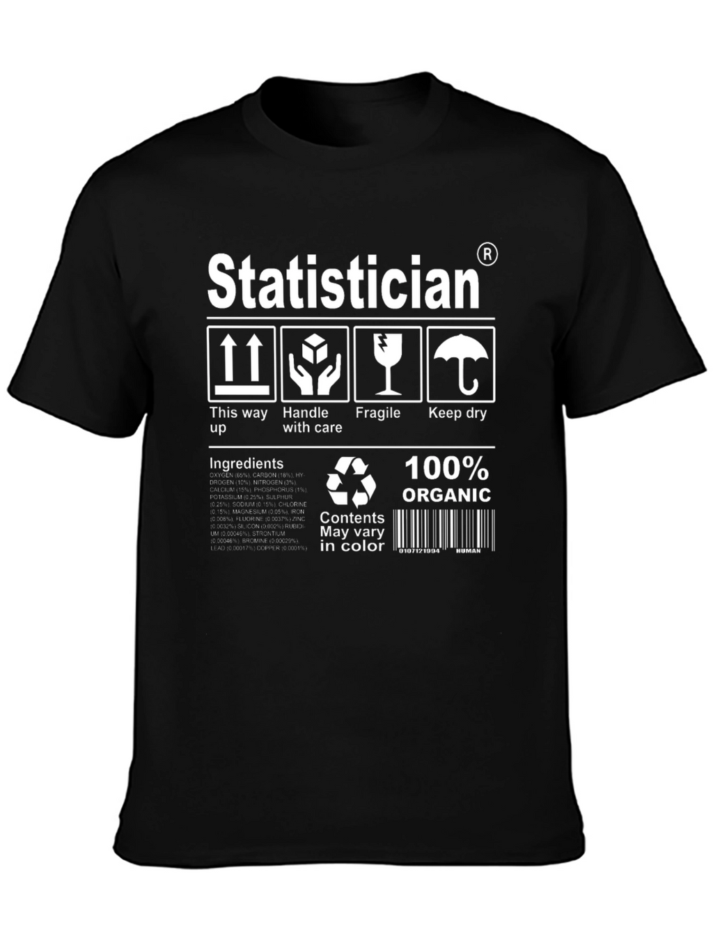 Statistician T-Shirt - Funny Data Science Gift