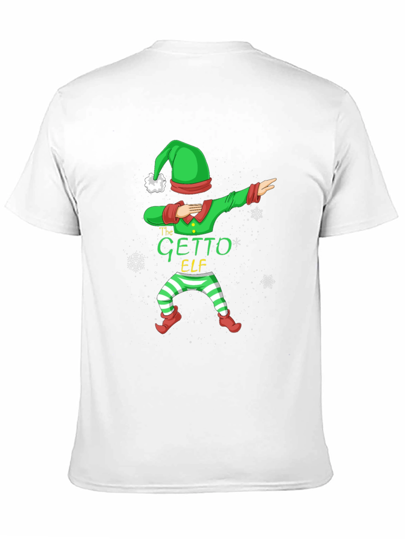 Dabbing Ghetto Elf Christmas Tee - Holiday Cheer!