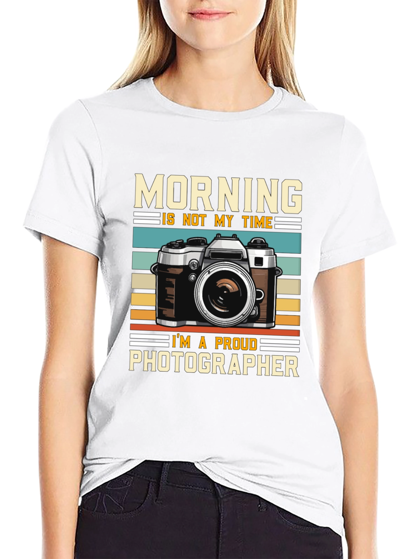 Photographer T-Shirt - Not a Morning Person