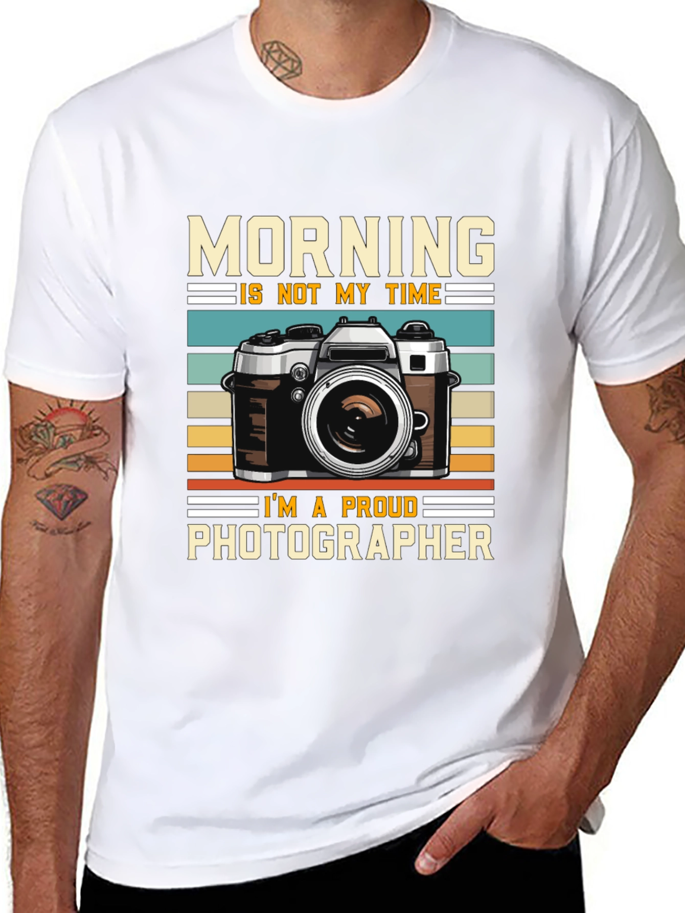 Photographer T-Shirt - Not a Morning Person